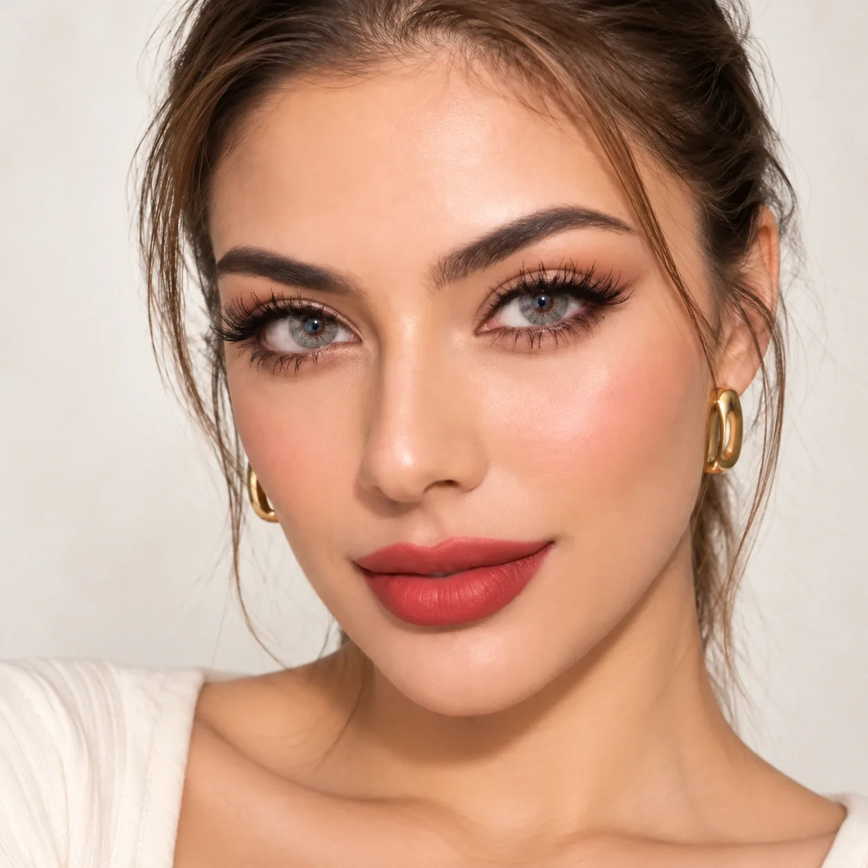 NOVA EYE Flipped Blue Monthly Colored Contact Lenses Green Monatslinsen farbige Kontaktlinsen 4