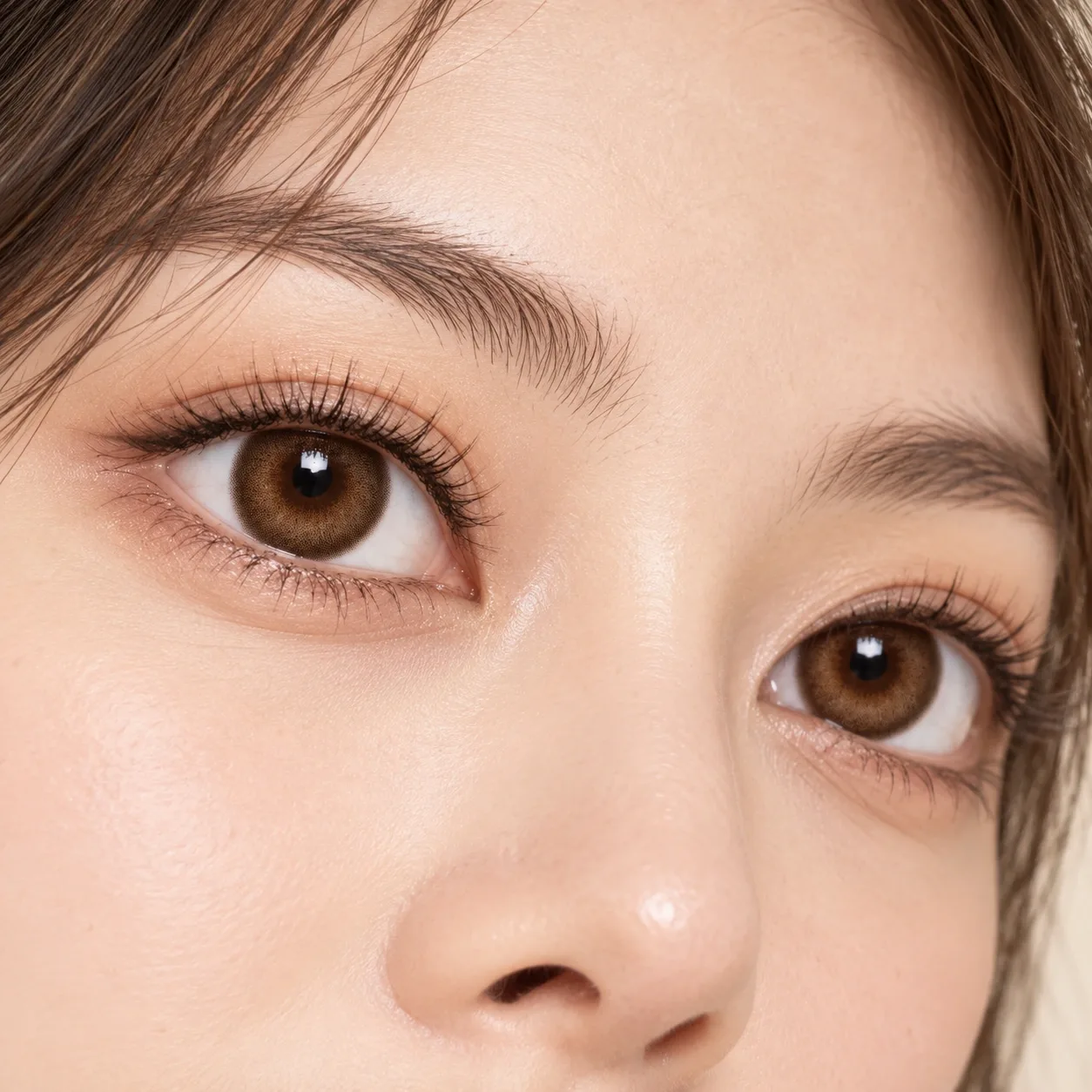 NOVA EYE After School Brown Half-Yearly Colored Contact Lenses Hazel Half-Yearly colored contact lenses 2