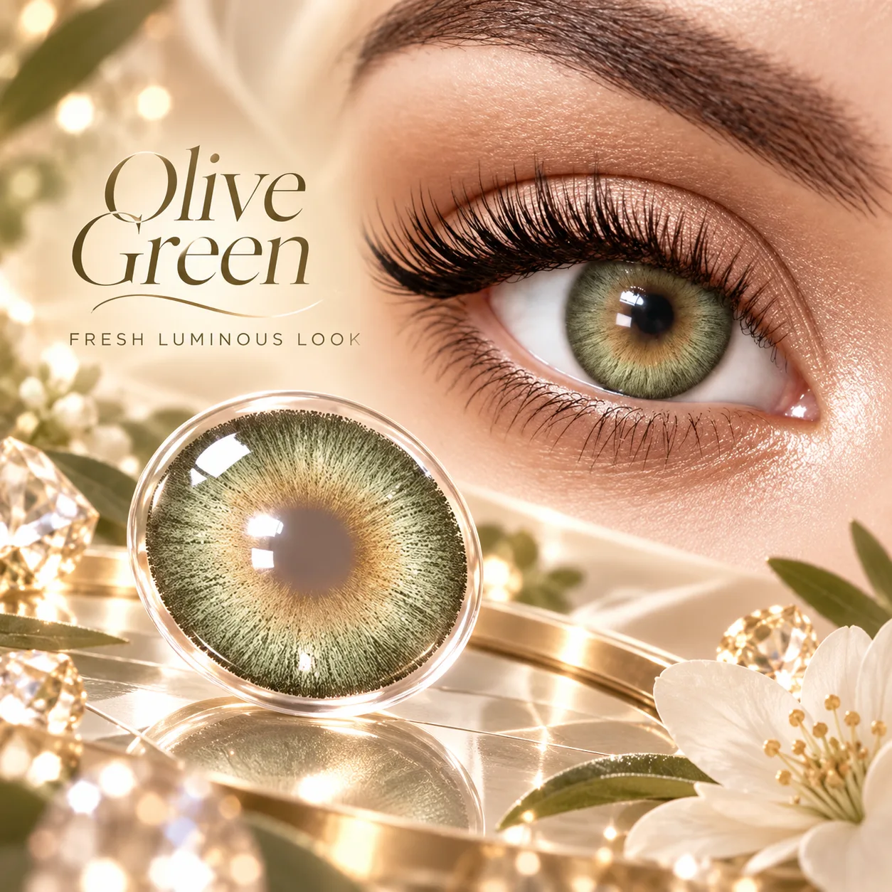 ClearDay Air Green Daily Colored Contact Lenses Green Daily colour contact lenses 2