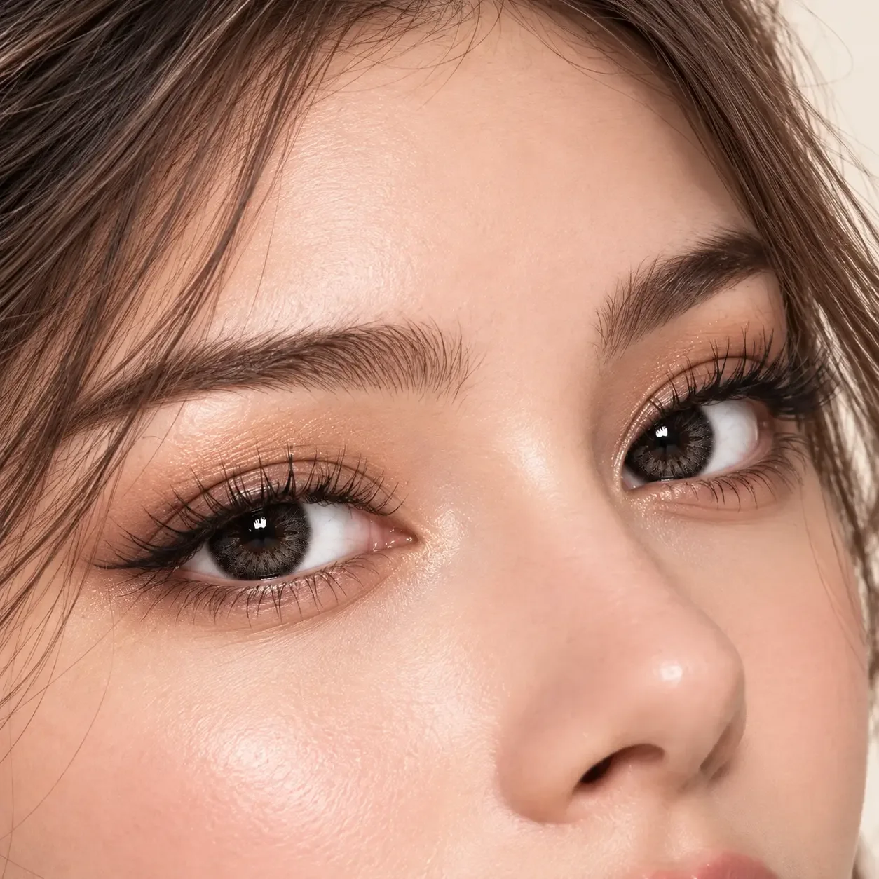 Lensora Studio Island Black Monthly Colored Contact Lenses Black Monthly colored contact lenses 2