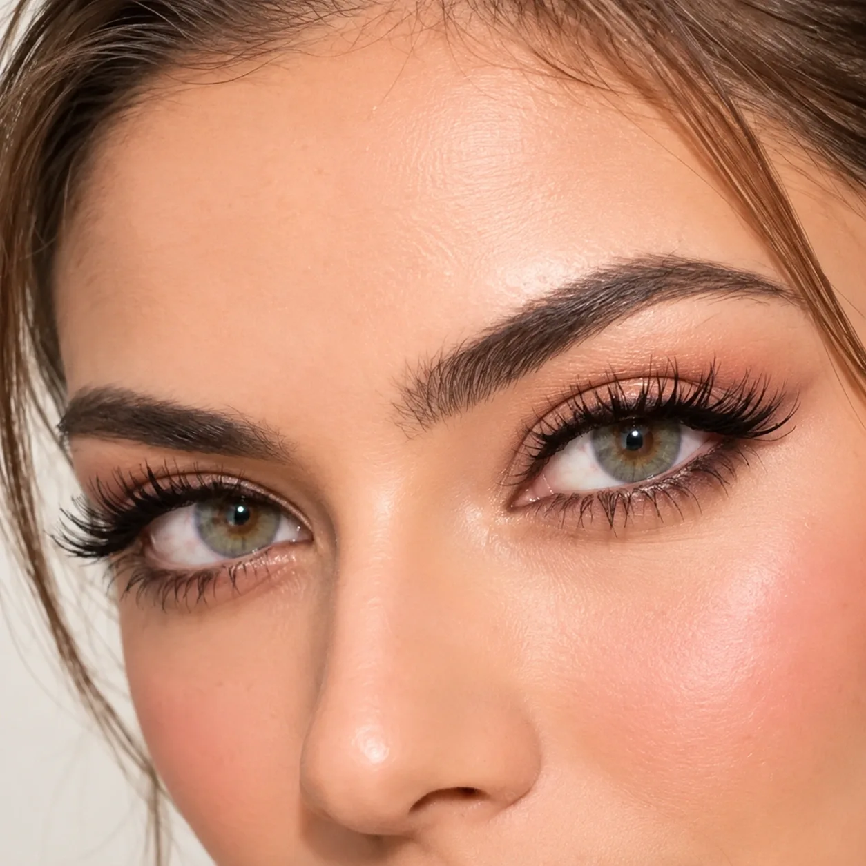 Lensora Studio Island Green Monthly Colored Contact Lenses グレー マンスリー カラコン 2