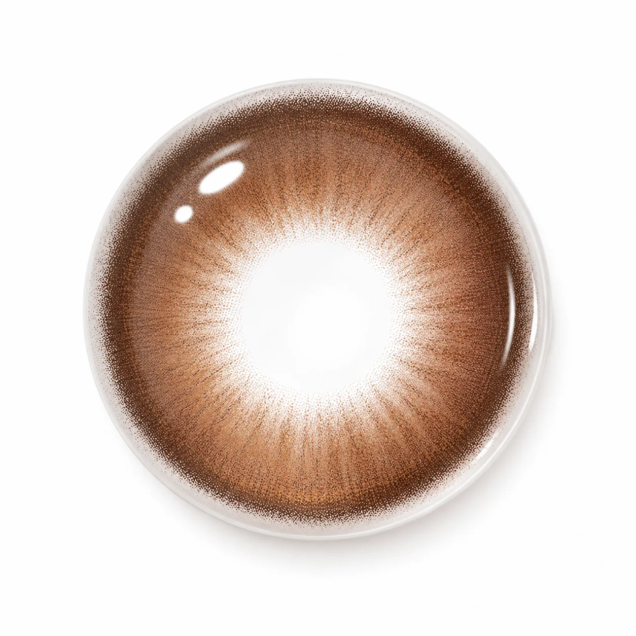 NOVA EYE Flipped Brown Half-Yearly Colored Contact Lenses ブラウン 半年交換 カラコン 5