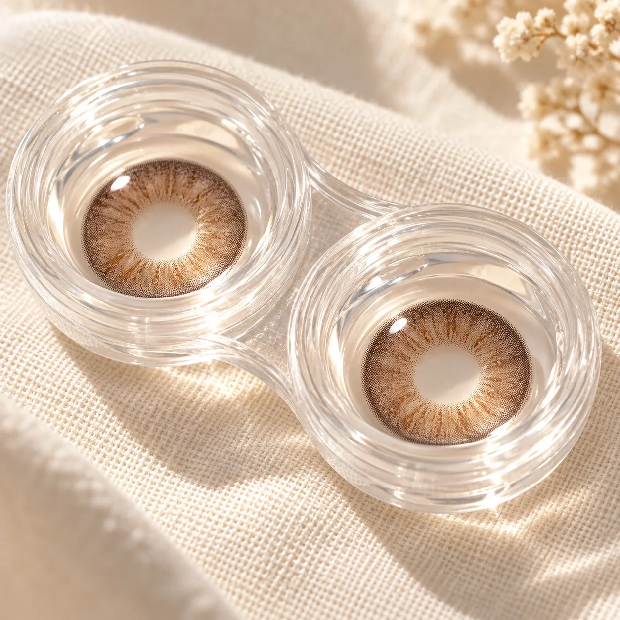 NOVA EYE After School Hazel Monthly Colored Contact Lenses Hazel Monatslinsen farbige Kontaktlinsen 5
