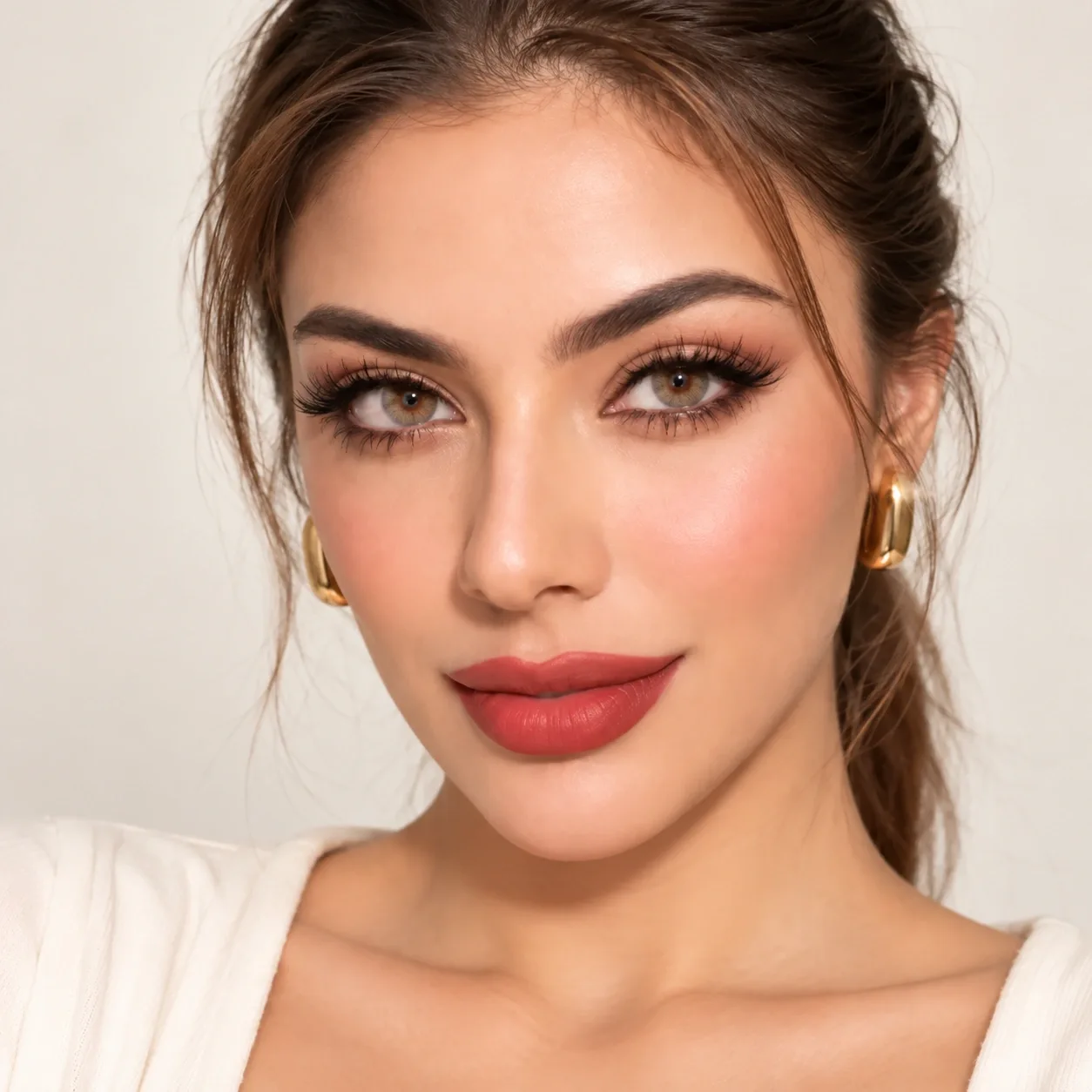 Lensora Studio Lovely Hazel Monthly Colored Contact Lenses Pink Monatslinsen farbige Kontaktlinsen 4