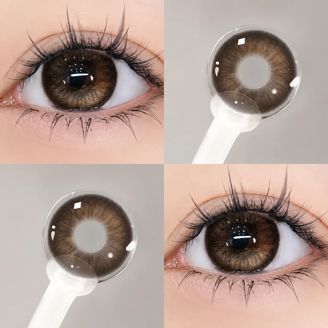 NOVA EYE Flipped Green Daily Colored Contact Lenses グリーン ワンデー カラコン 3