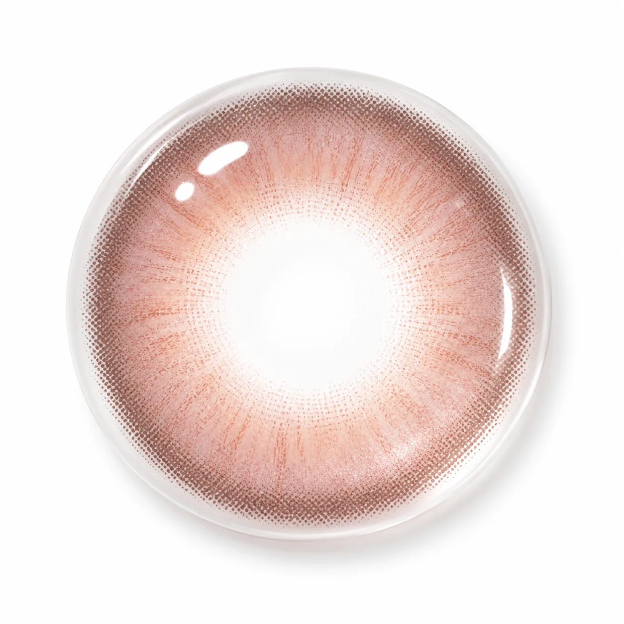 Aurea Halo Pink Daily Colored Contact Lenses Pink Tageslinsen farbige Kontaktlinsen 5