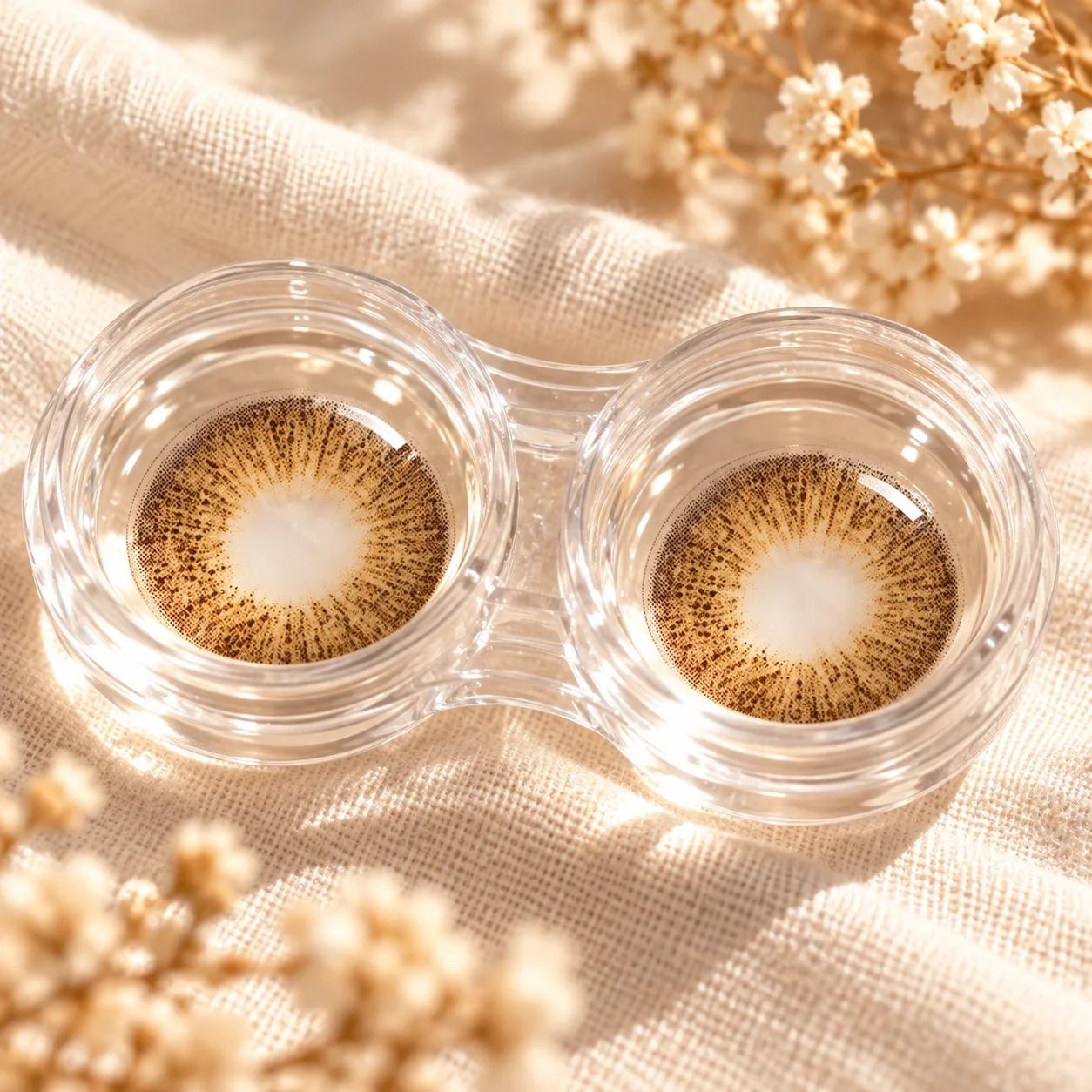 Aurea Dollydream Chocolate Brown Monthly Colored Contact Lenses Purple Monthly colored contact lenses 5